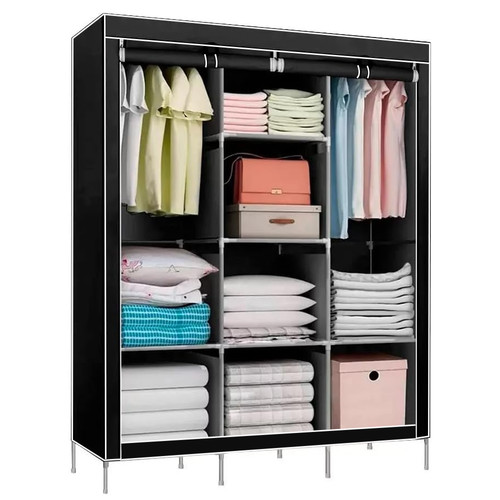 Fabric canvas wardrobe - fabric,