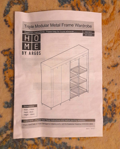 Home argos triple modular - home,