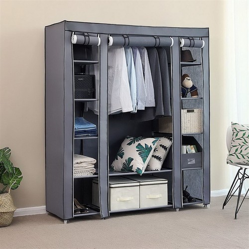 Fabric canvas wardrobe - fabric,