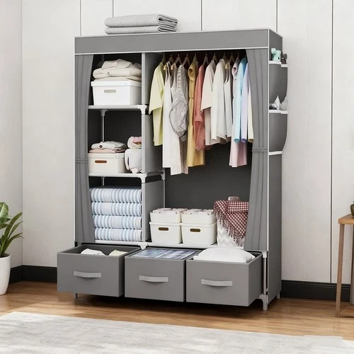 Fabric canvas wardrobe - canvas,