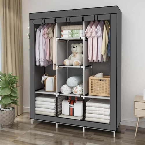 Fabric canvas wardrobe - fabric,
