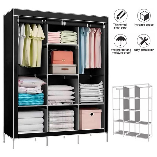 Fabric canvas wardrobe - canvas,