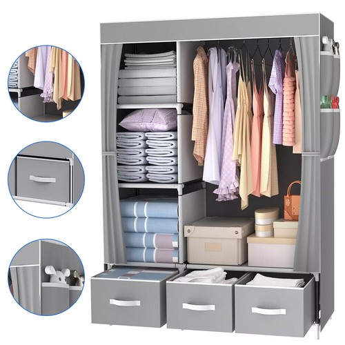 Spacious fabric canvas - spacious, closet