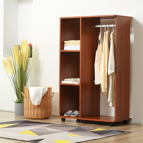 Homcom rolling open wardrobe - homcom,