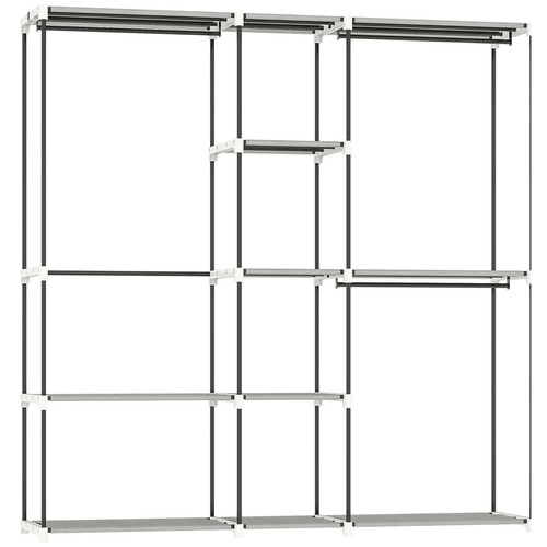 Homcom portable wardrobe with - homcom,