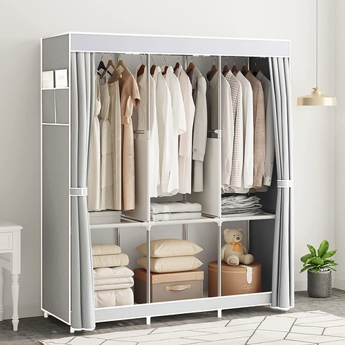 Fabric canvas wardrobe - canvas, with