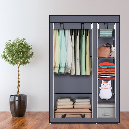 Portable gray clothes - portable,