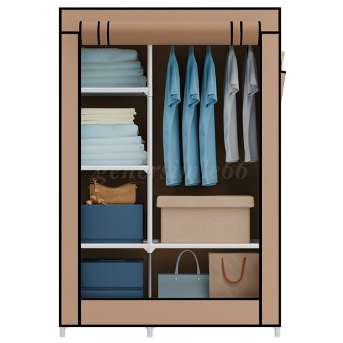 Wardrobe with hanging - with, rail