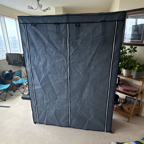 Grey fabric canvas - fabric,
