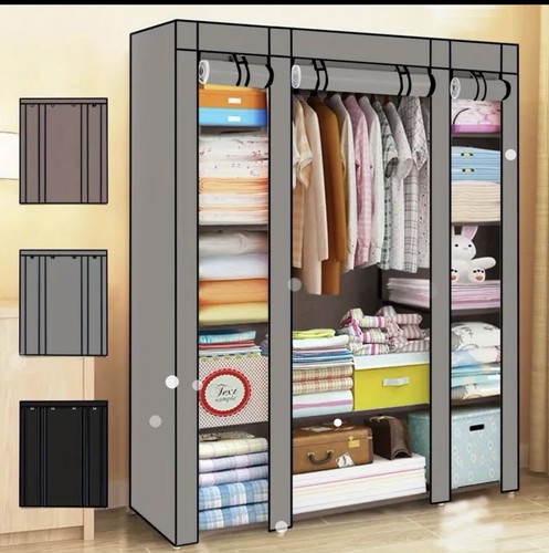 Canvas fabric wardrobe - fabric,