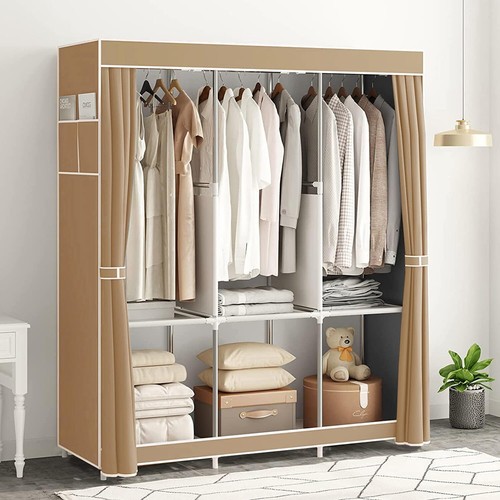 Large canvas wardrobe with - wardrobe,