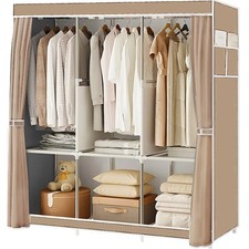Fabric Canvas Wardrobe with