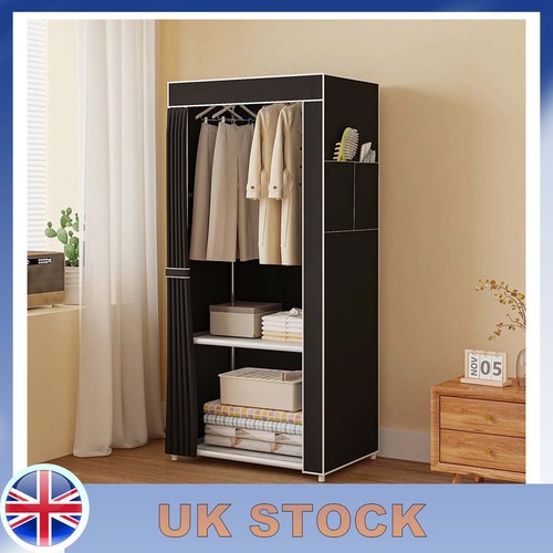 Canvas wardrobe 56x44x146cm - wardrobe,