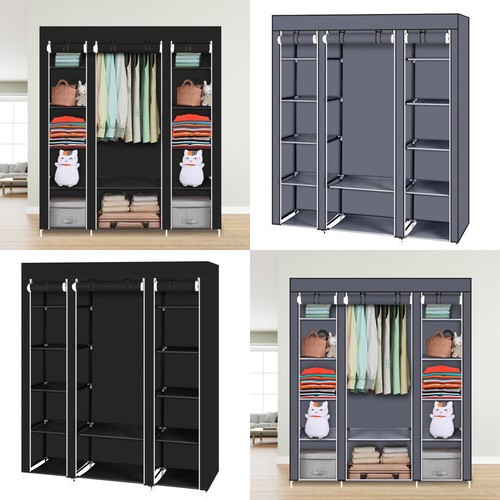 Fabric canvas wardrobe - canvas, clothes