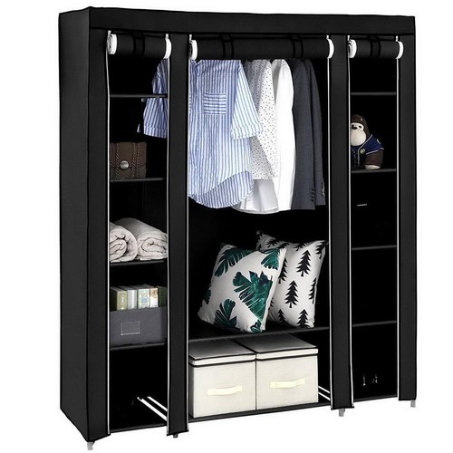 Abric canvas wardrobe with - canvas,
