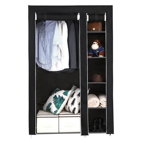 Portable fabric wardrobe - portable,