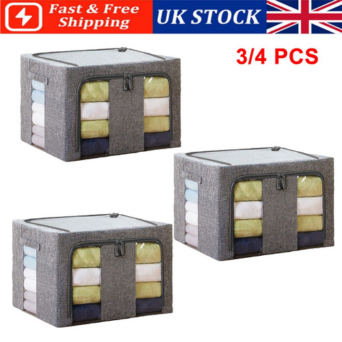 66l folding storage box - 3/4x,