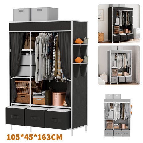 New fabric canvas wardrobe - fabric,