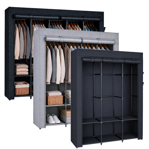 Portable fabric wardrobe - fabric,