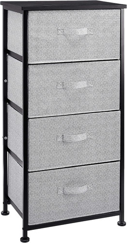 Fabric drawer storage - fabric, 4-drawer