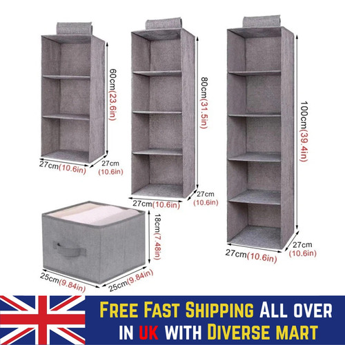 Hanging wardrobe organiser - wardrobe,