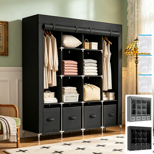 Large fabric canvas - fabric, wardrobe