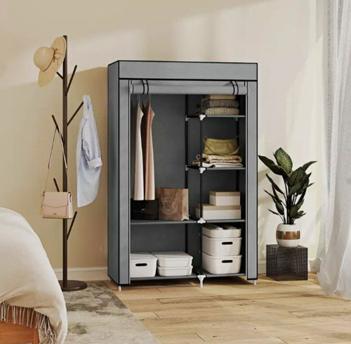 Grey fabric canvas - grey,