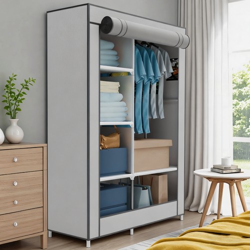 Wardrobe with hanging - with,