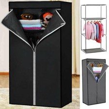 Single Fabric Canvas Wardrobe